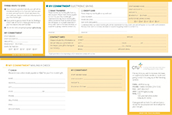 Commitment Forms - Pack of 50