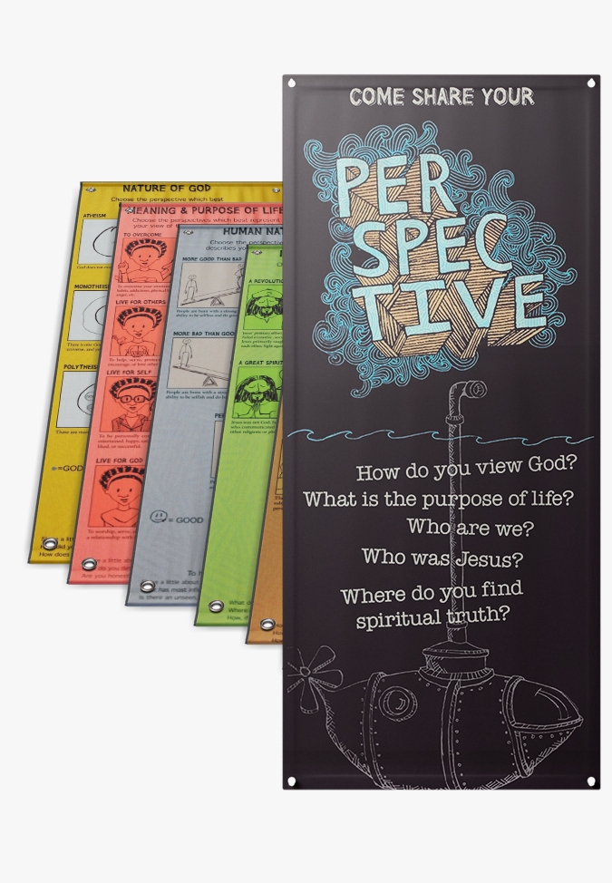 Perspective Banner Individuals (No Stands)