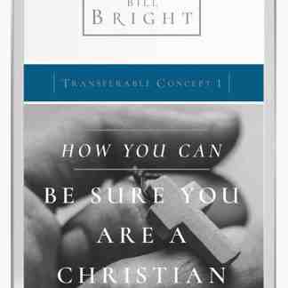 Transferable Concept 1 - Be Sure You Are a Christian (Ebook)