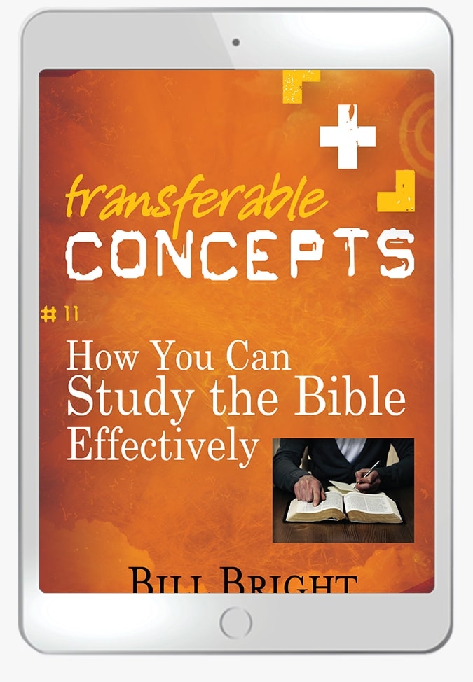 Transferable Concept 11 -   Study the Bible Effectively (Ebook)