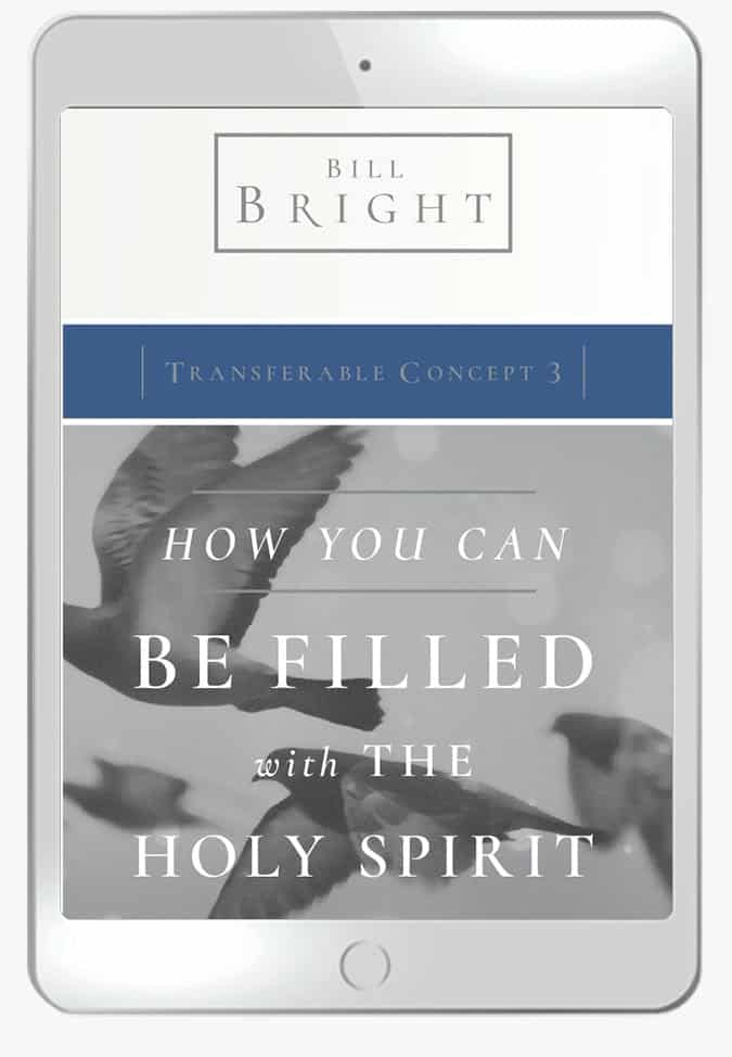 Transferable Concept 3 -  Be Filled with the Holy Spirit (Ebook)