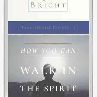 Transferable Concept 4-  Walk in the Spirit (Ebook)