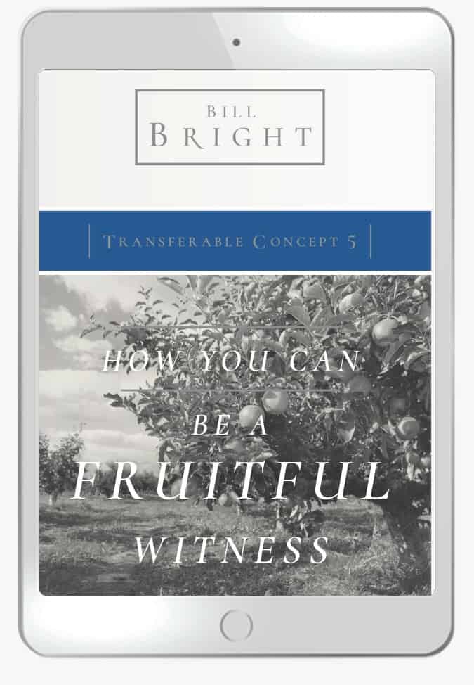 Transferable Concept 5 -  Be a Fruitful Witness (Ebook)