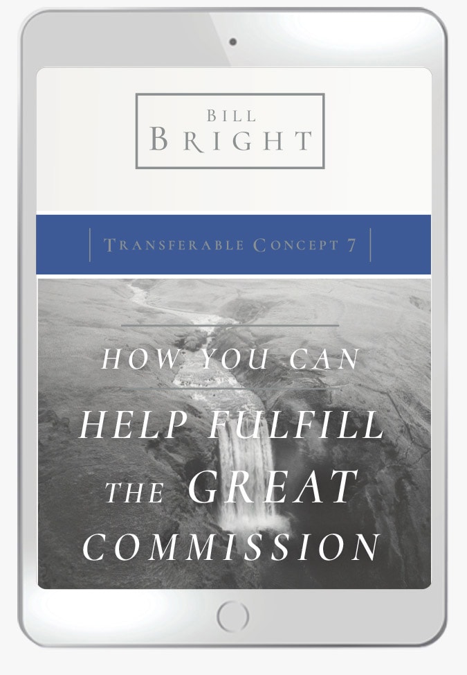 Transferable Concept 7 - Help Fulfill the Great Commission (Ebook)