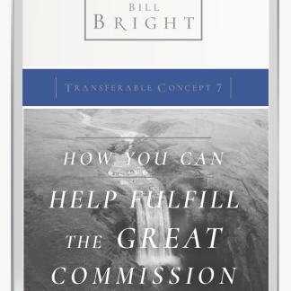 Transferable Concept 7 -  Help Fulfill the Great Commission (Ebook)