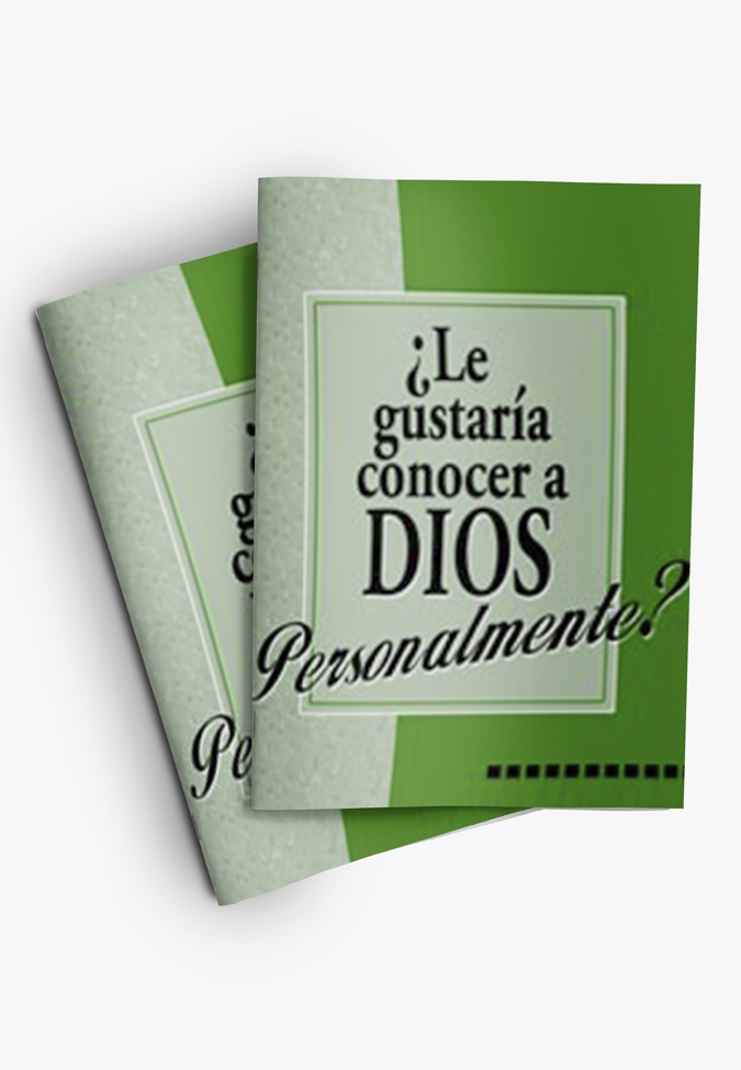 Would You Like To Know God Personally? (Spanish)