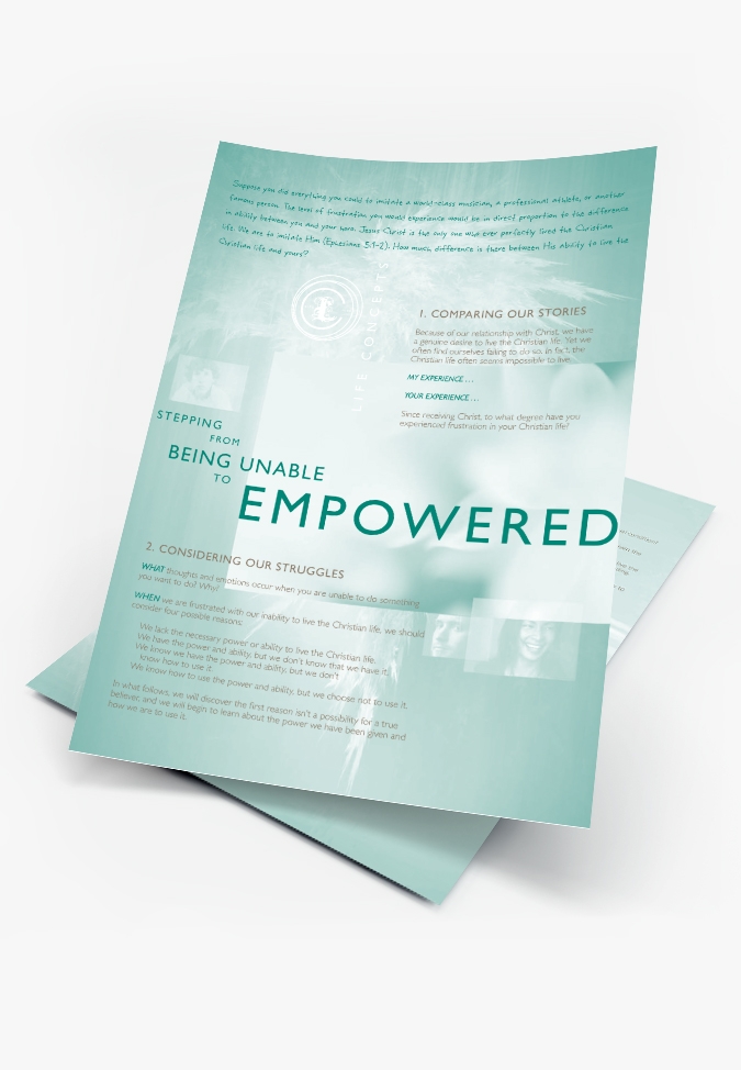 Life Concepts - Empowered (Pack of 5 & LG)