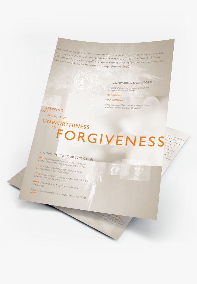 Life Concepts - Forgiveness (Pack of 5 & LG)