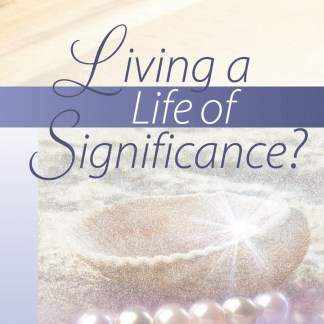 Living a Life of Significance? Booklet
