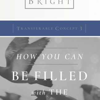 Transferable Concept 3 -  Be Filled with the Holy Spirit