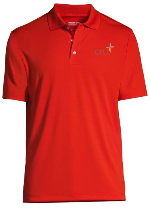 Men's Red Polo Shirt
